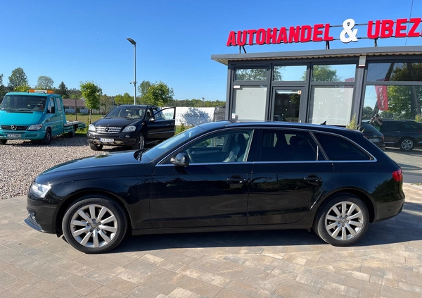 Audi A4 cena 58000 przebieg: 220000, rok produkcji 2012 z Jordanów małe 497